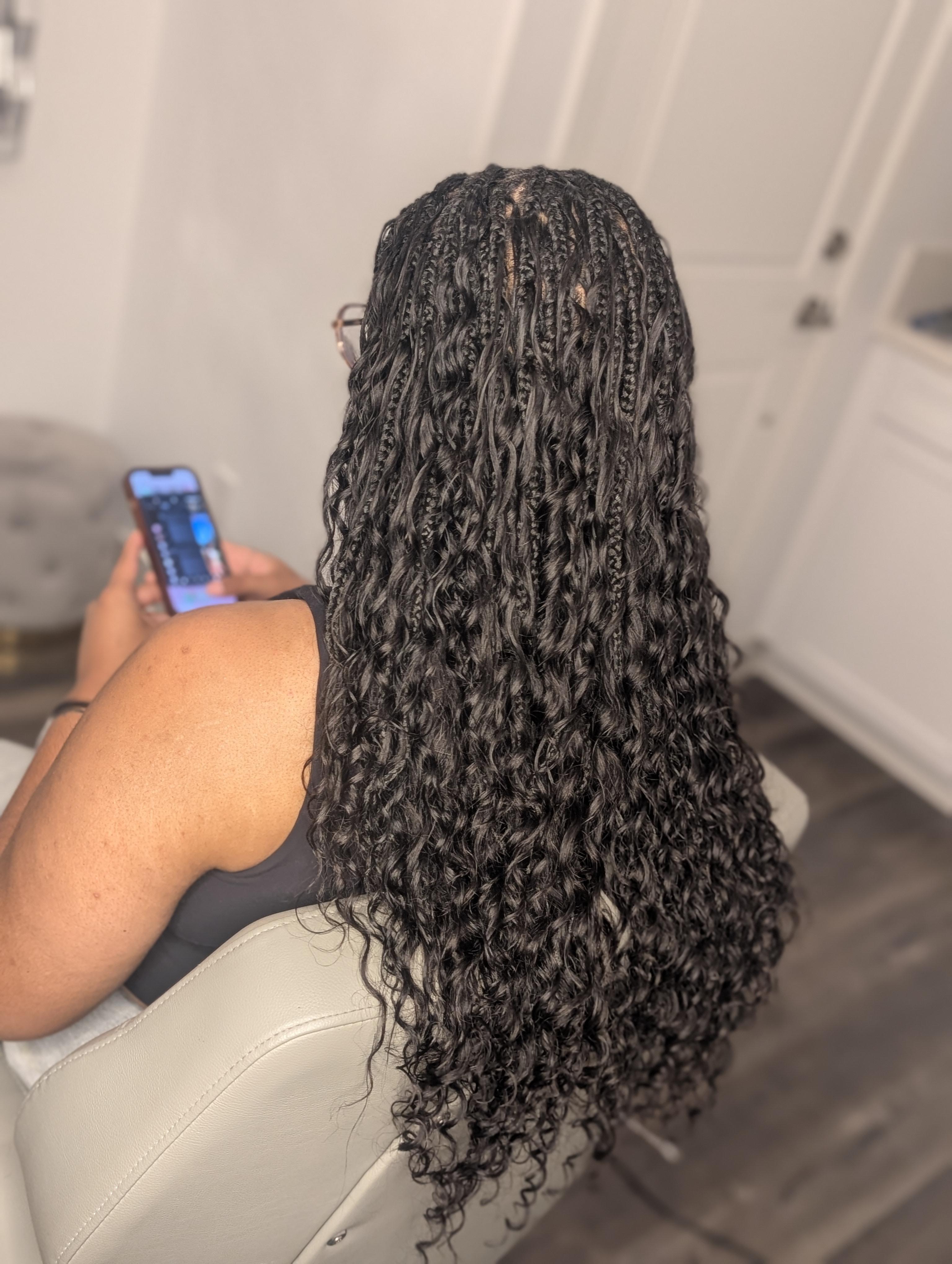 #3 - Bohemian Knotless Braids