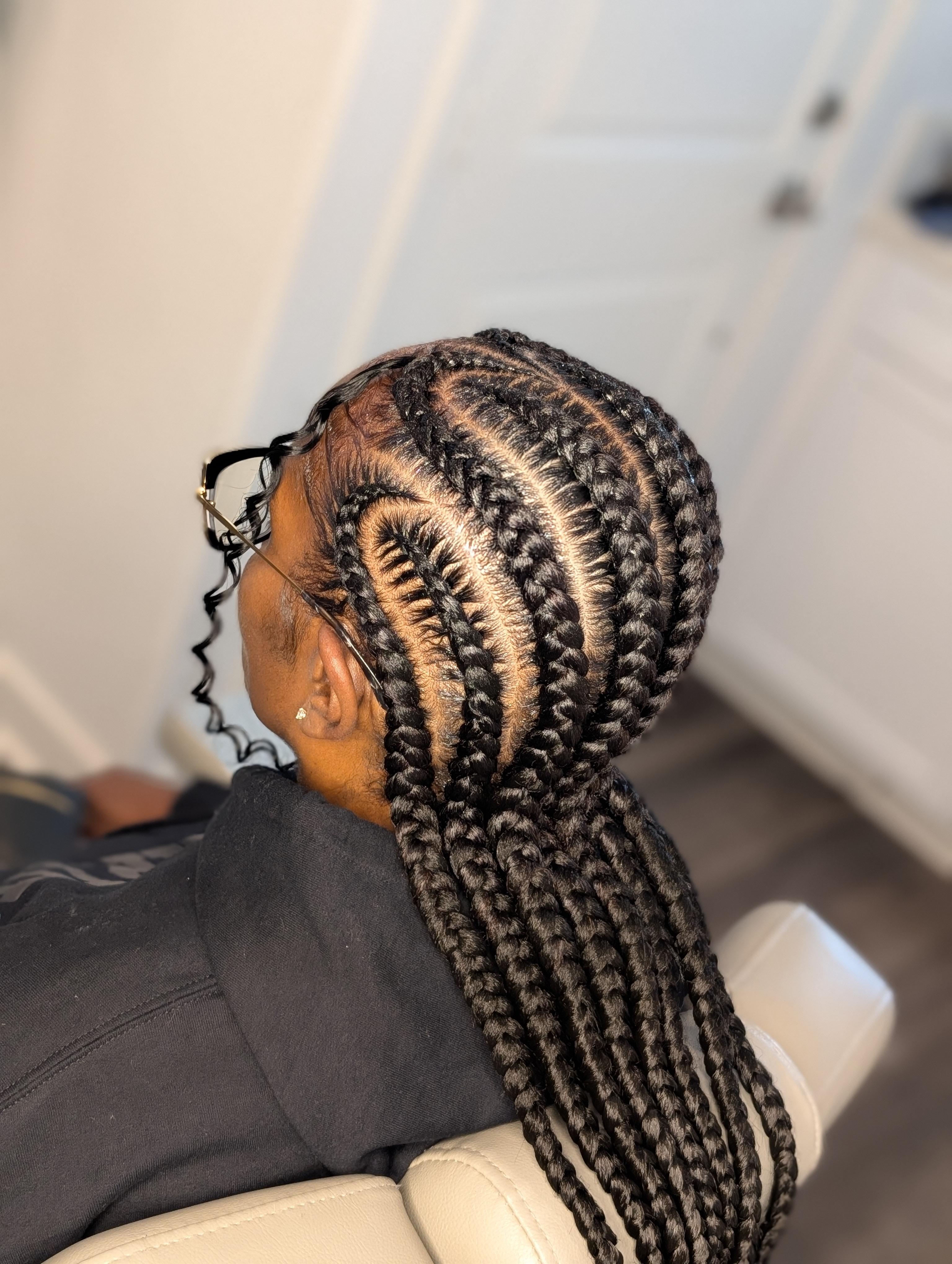 #12 - Feed-in Stitch Braids