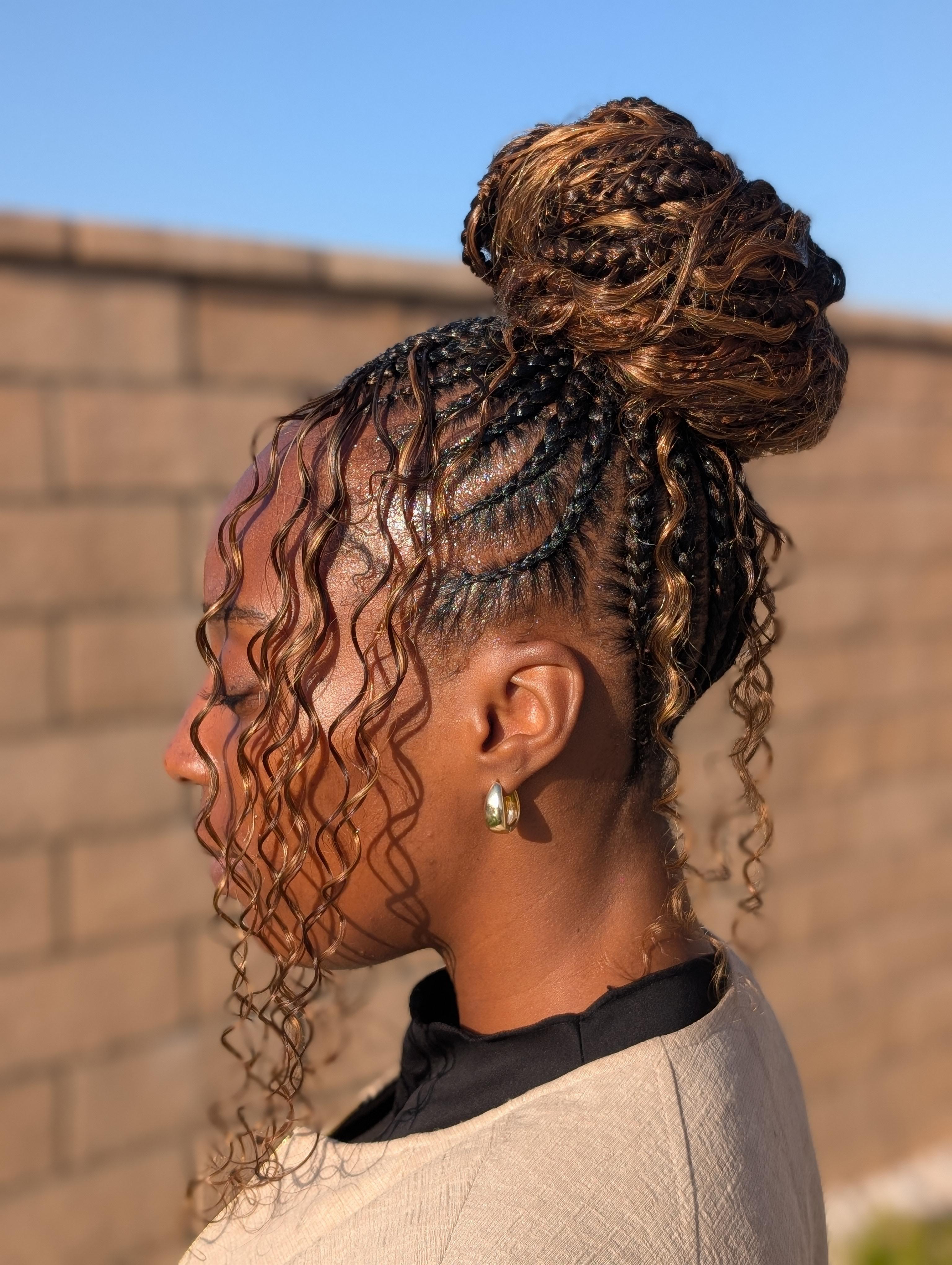 #14 - Ponytail/Boho Curls